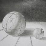 Observation Drawing, Spheres