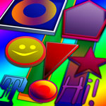 Cheerful 3D Shapes