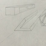 One-Point Perspective drawing