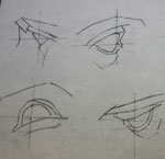 Bargue Drawing (Eyes)