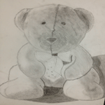Object Pencil Drawing [Bear]