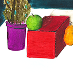 Three Object Painting
