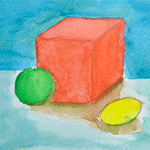 Water-colour Still life
