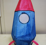 SpaceShip Paper Lantern