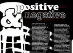 Positive and Negative magazine 
