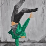 Dancer Wearing Green (Concentration and Quality)