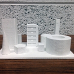 3D Printed Building - Front