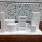 3D Printed Building - Back