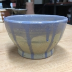 Blueberry Ice Cream Bowl (Front View)
