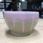 Strawberry Ice Cream Bowl (Front View)