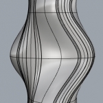 oval vase cc64