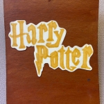 The cover of Harry Potter accordion book