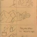 Fragmentation in Architecture #4 - Thumbnail Sketch