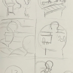 The Chinese Garden #13 Thumbnail sketch