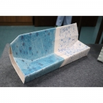 Glazed 3D Couch