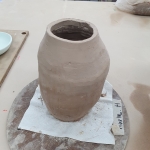 Chinese Inspired Coil Pot (Ready to be Decorated)