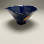 Bowl for the sale glazed in cobalt (right)