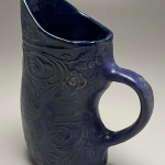 blue pitcher 