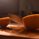 Orange knife