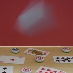 Medium Shutter Speed - cards with motion blur
