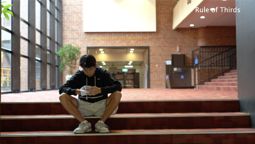 composition exercise - rule of thirds