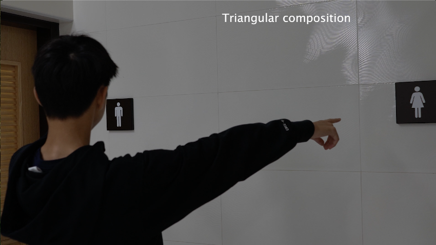 composition exercise - triangular composition