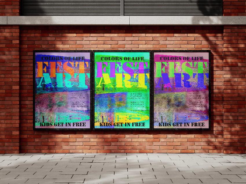 Three Pattern Posters