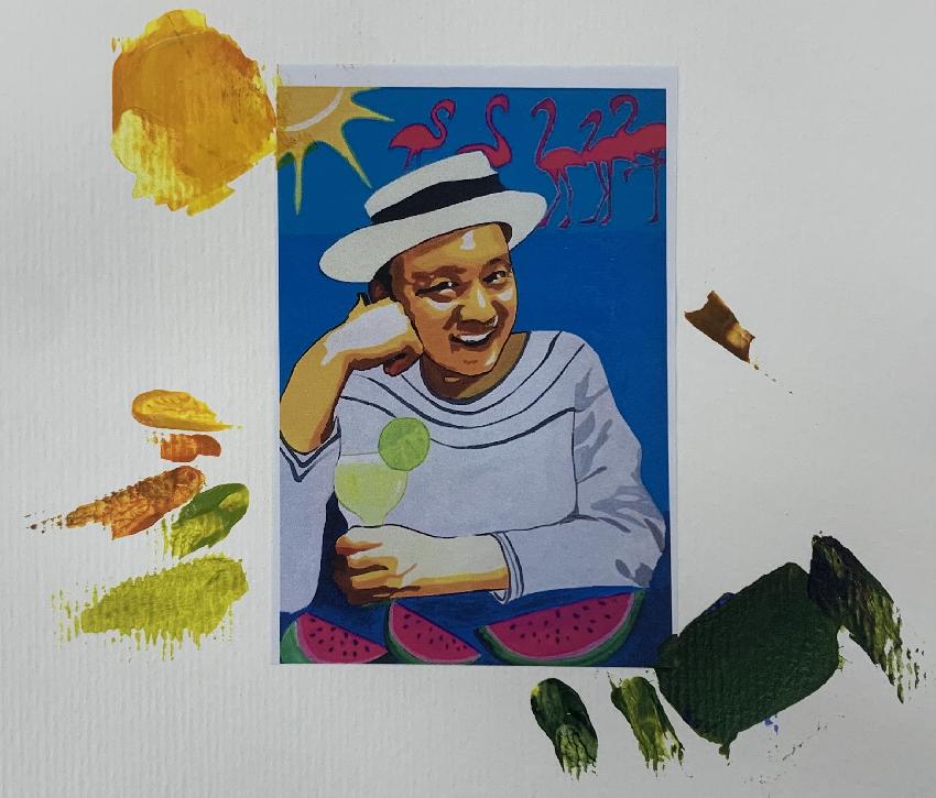 Color mixing samples