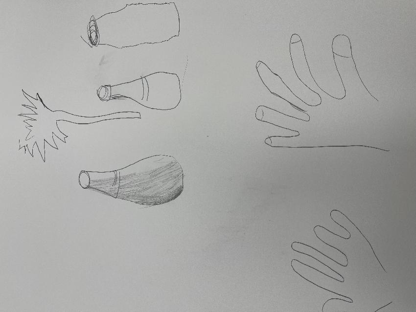 Blind Cotour drawing