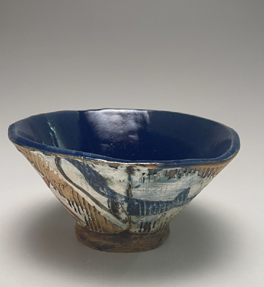 soft slab constructed bowl