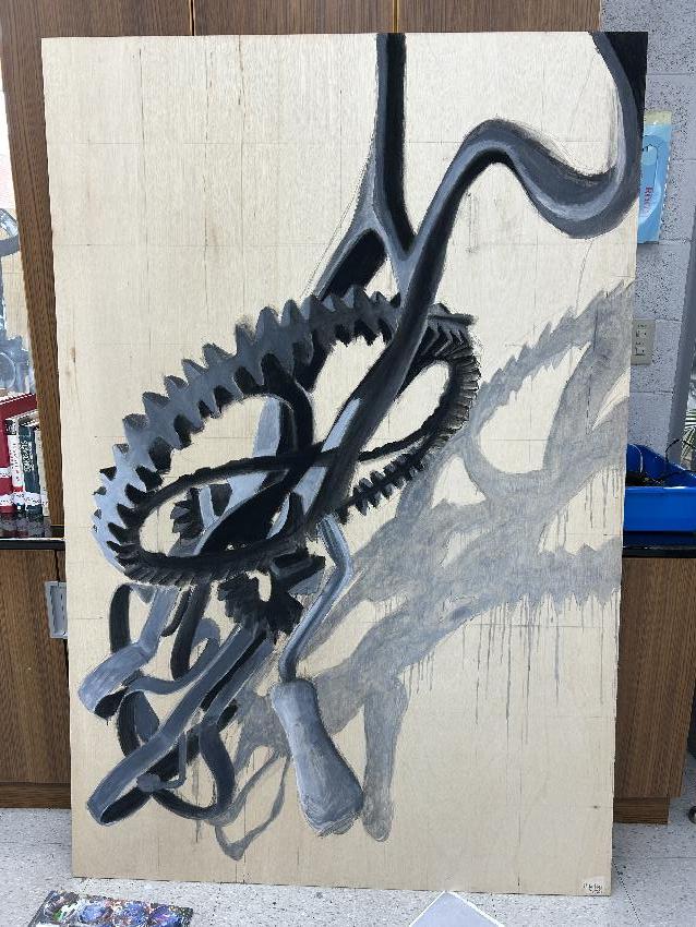 Enlarge and extrapolate