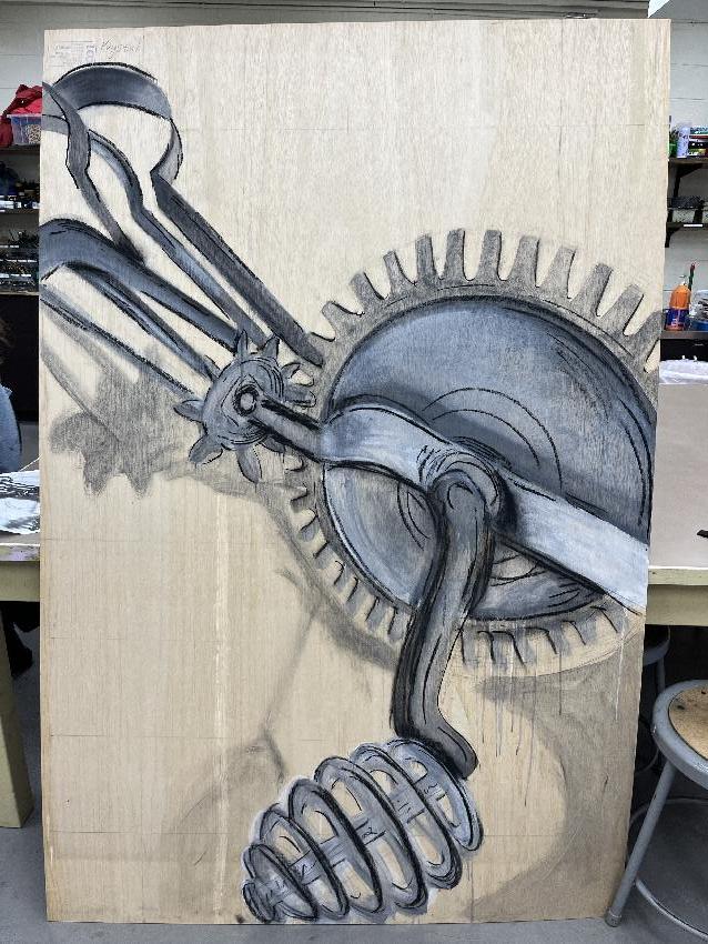 Extreme close up value study