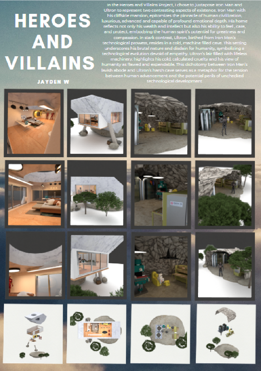 Heroes and Villains Architecture Project