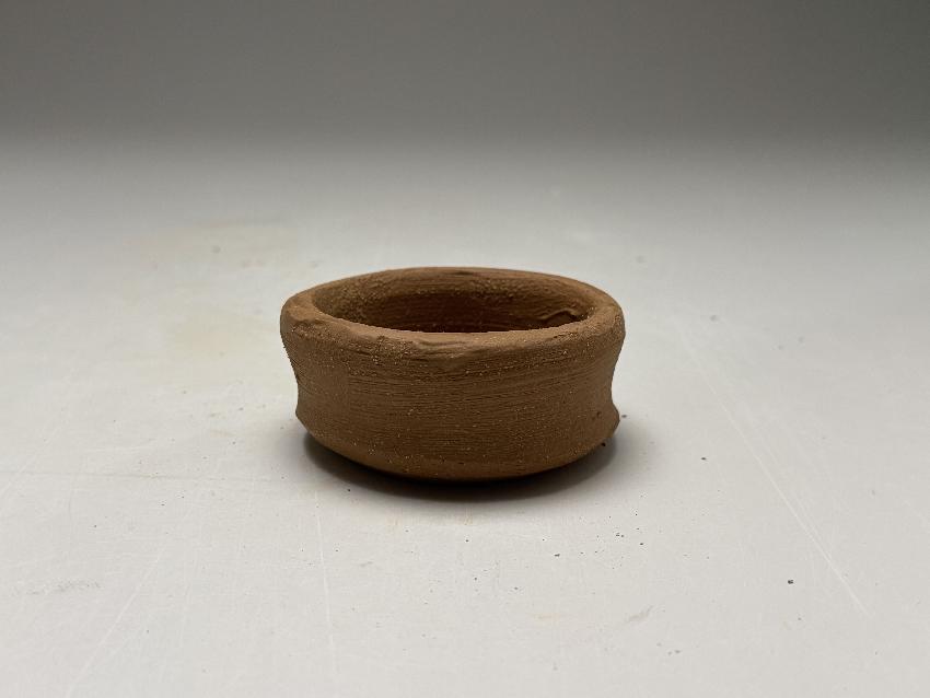 Throwing on the potters wheel