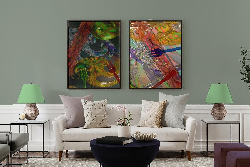 Polarized light in living room