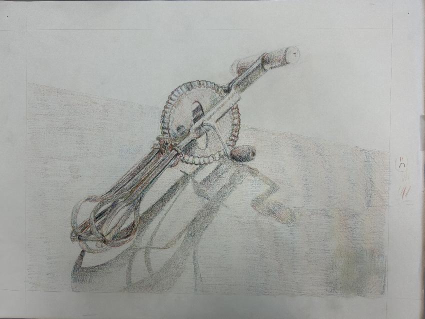 Magic Pencil : Jim dine inspired