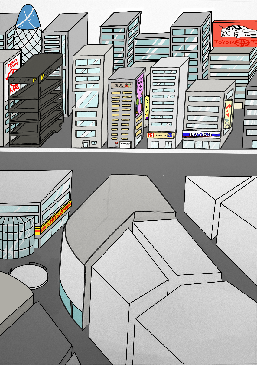 David Huang City (Procreate)