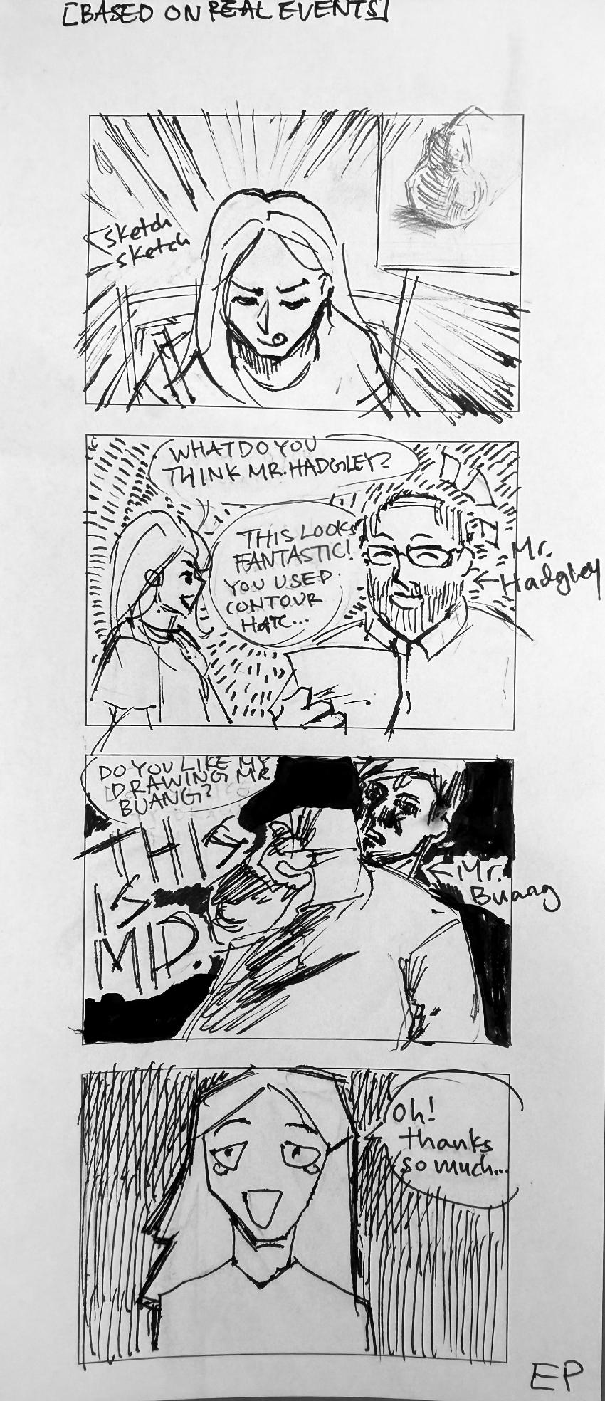 “Oh! Thank you so much..”